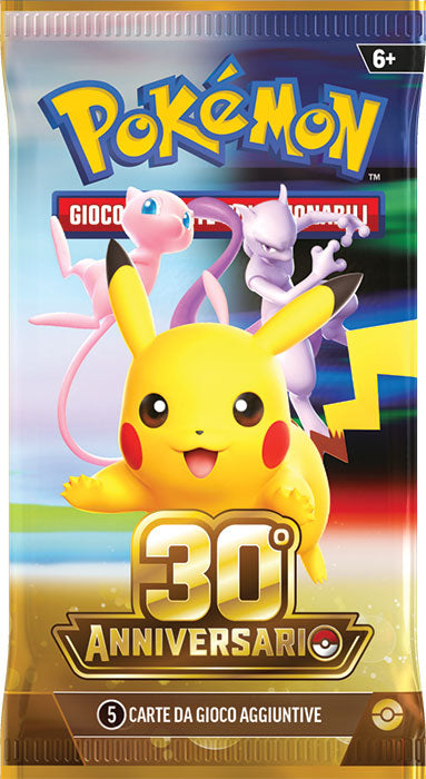Pokémon GCC 30° Anniversario ITA (Box 6 Buste)