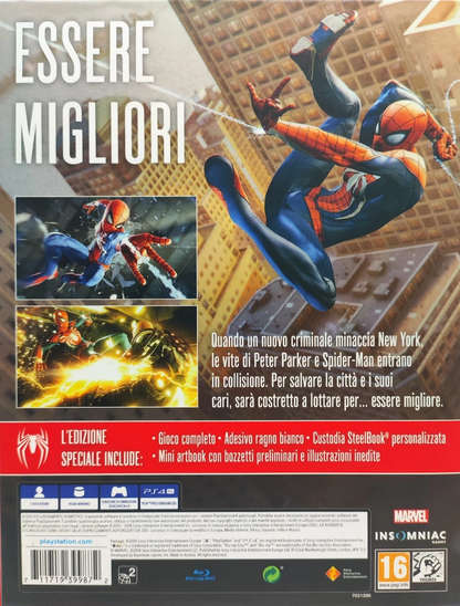 Marvel Spider-Man Edizione Speciale PS4