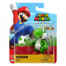 Yoshi Verde con Uovo Action Figure Super Mario 10 cm