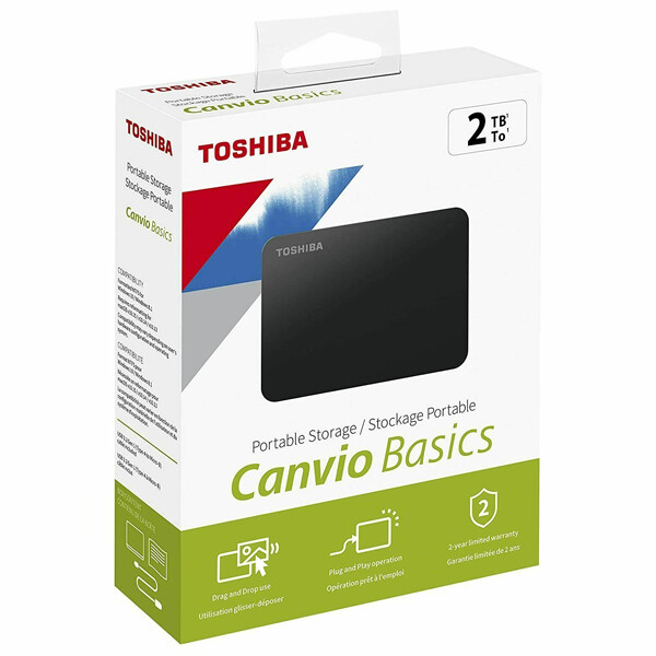 Toshiba Hard Disk Esterno 2Tb USB 3.0