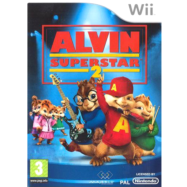 Alvin Superstar 2 WII - Showgame