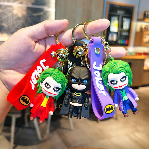 Portachiavi Batman e Joker 1pz Random