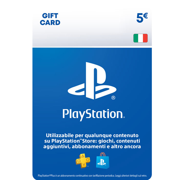 Ricarica Portafoglio PlayStation Store EUR 5 - Showgame