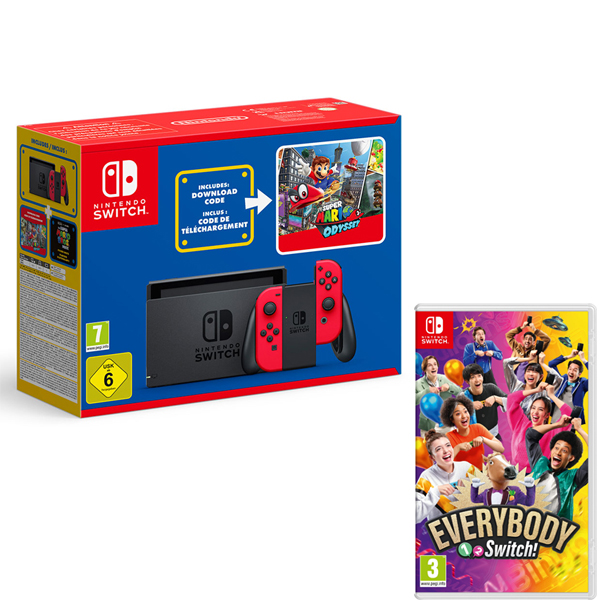 Console Switch 1.1 + Mario Odyssey Bundle Edition