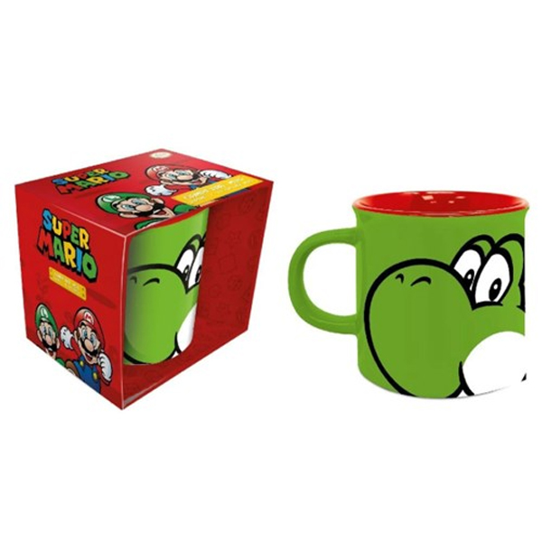 Pyramid Super Mario Campfire Mug Yoshi